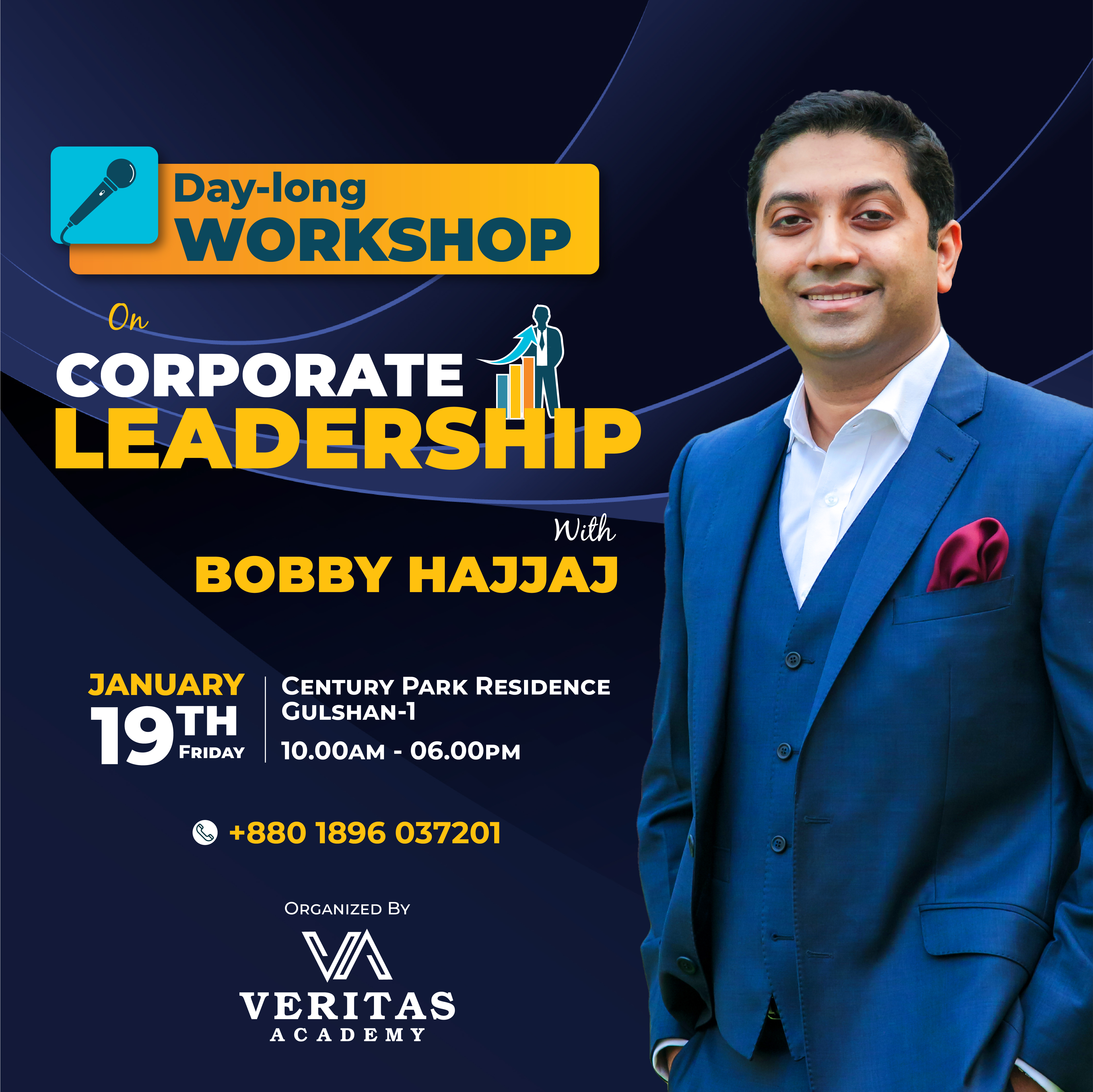 Day Long Workshop on Corporate Leadership with Bobby Hajjaj